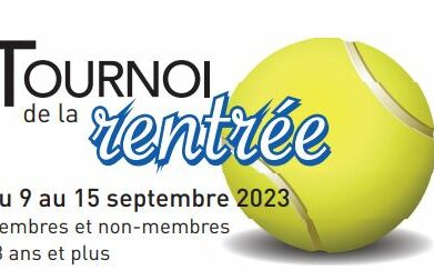 Tournoi de la Rentrée 2023